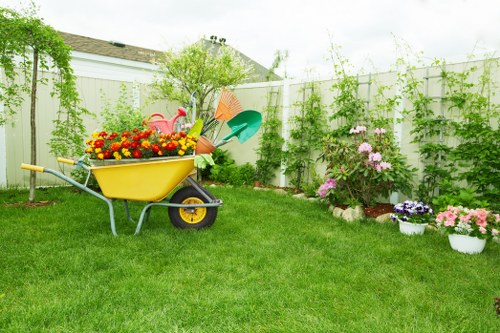 Summer lawn care in Hatch End with watering and grass maintenance