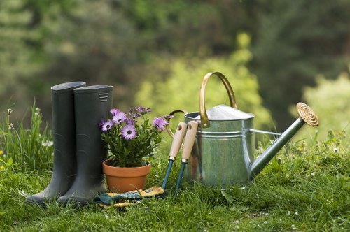 Local sorting of garden materials for recycling in the borough