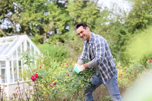 Responsible recycling and sustainability work by Gardeners Hatch End